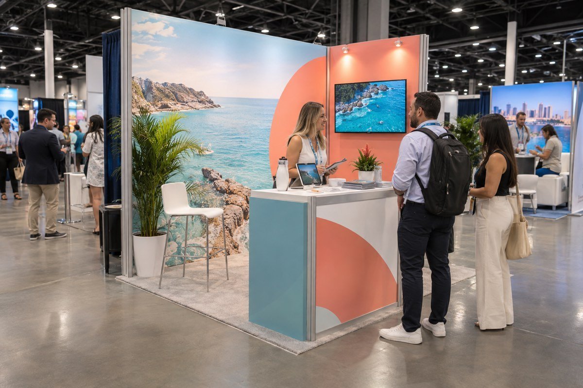 10x10 Miami Trade Show Booth