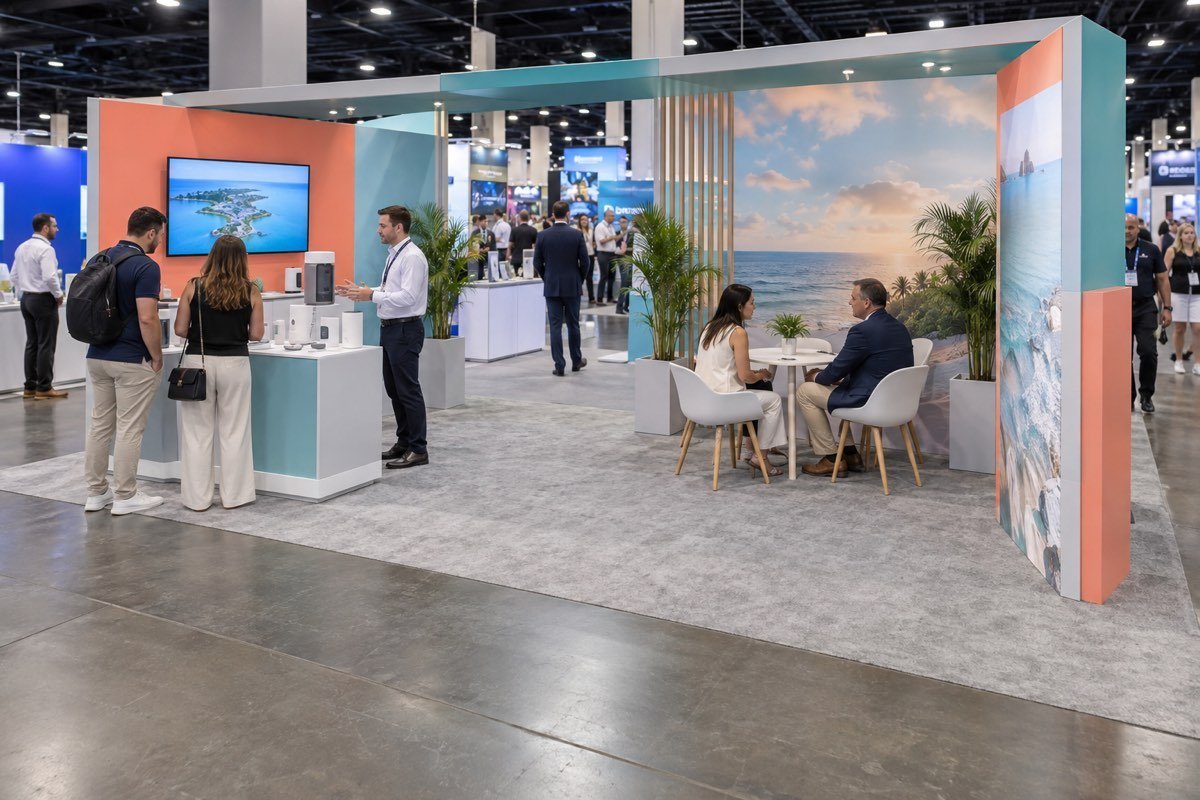 10x20 Miami Trade Show Booth