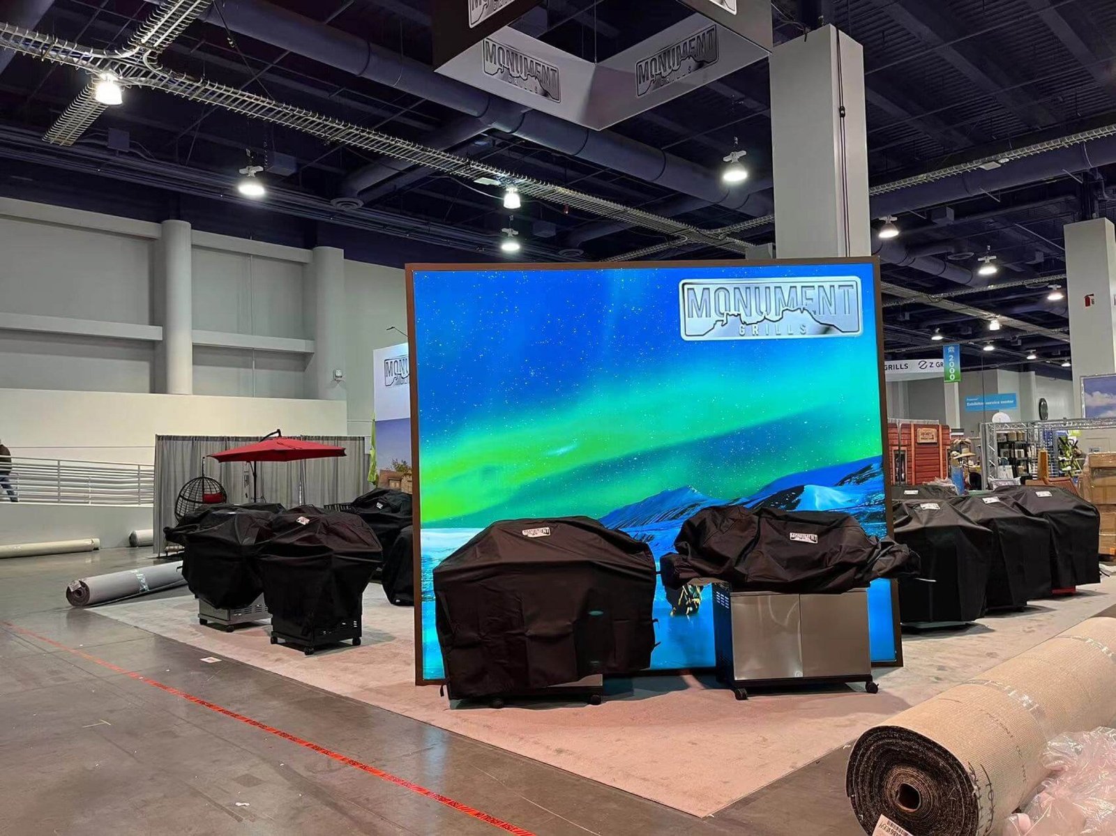 Monument 30x30 trade show booth display at NHS 2023