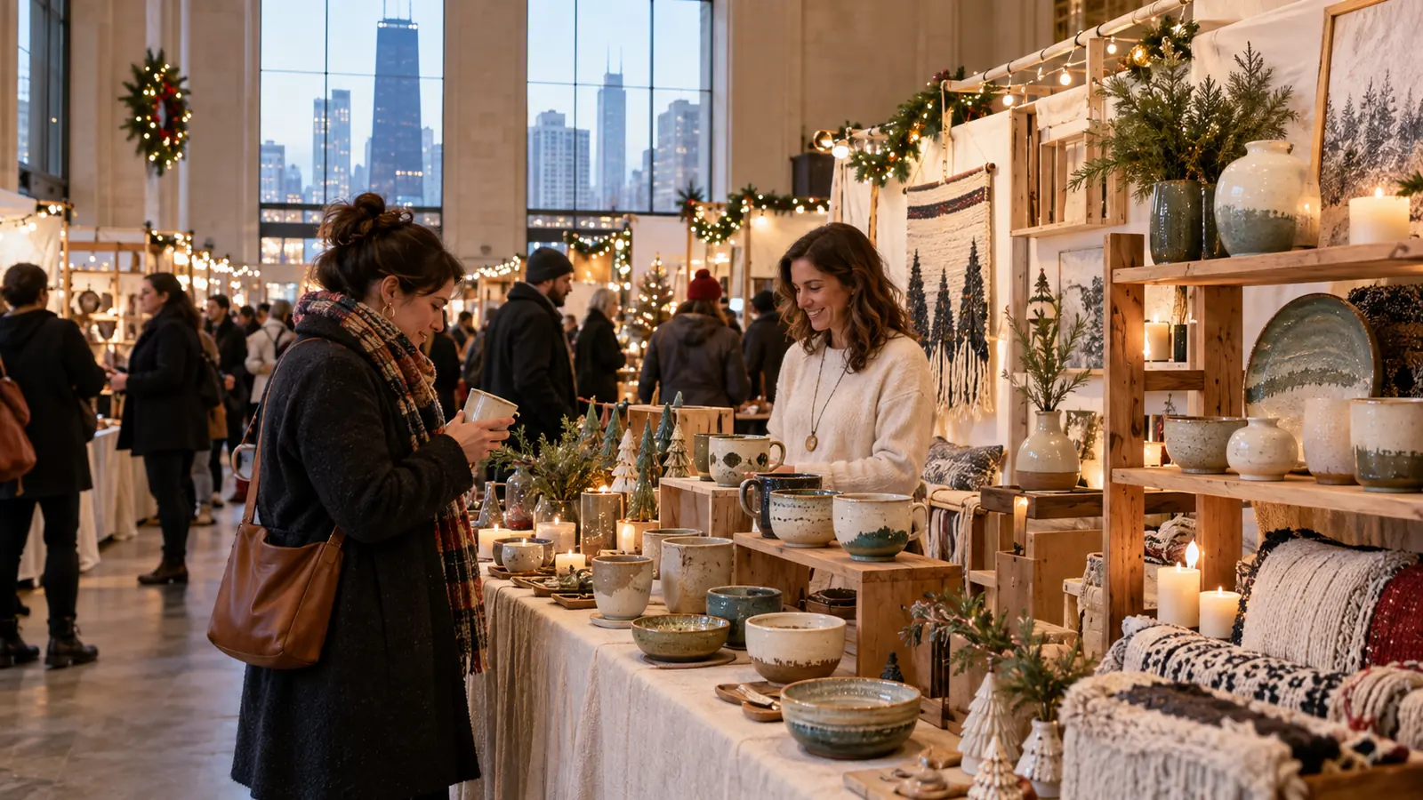 featured juried handmade holiday marketplace