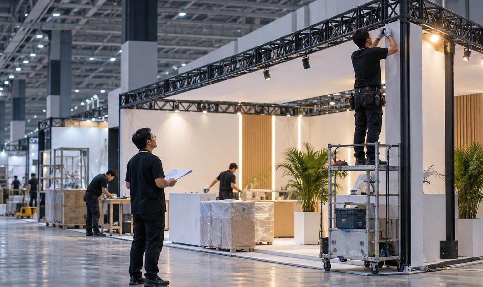 40x50 Custom Trade Show Booth Rental related trade show booth option