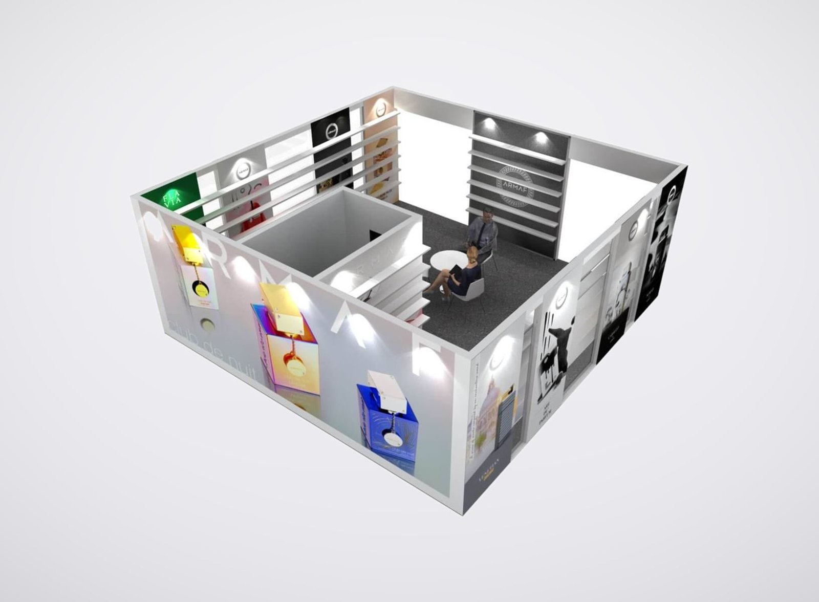 ARMAF 20x20 trade show booth display at ASD 2022