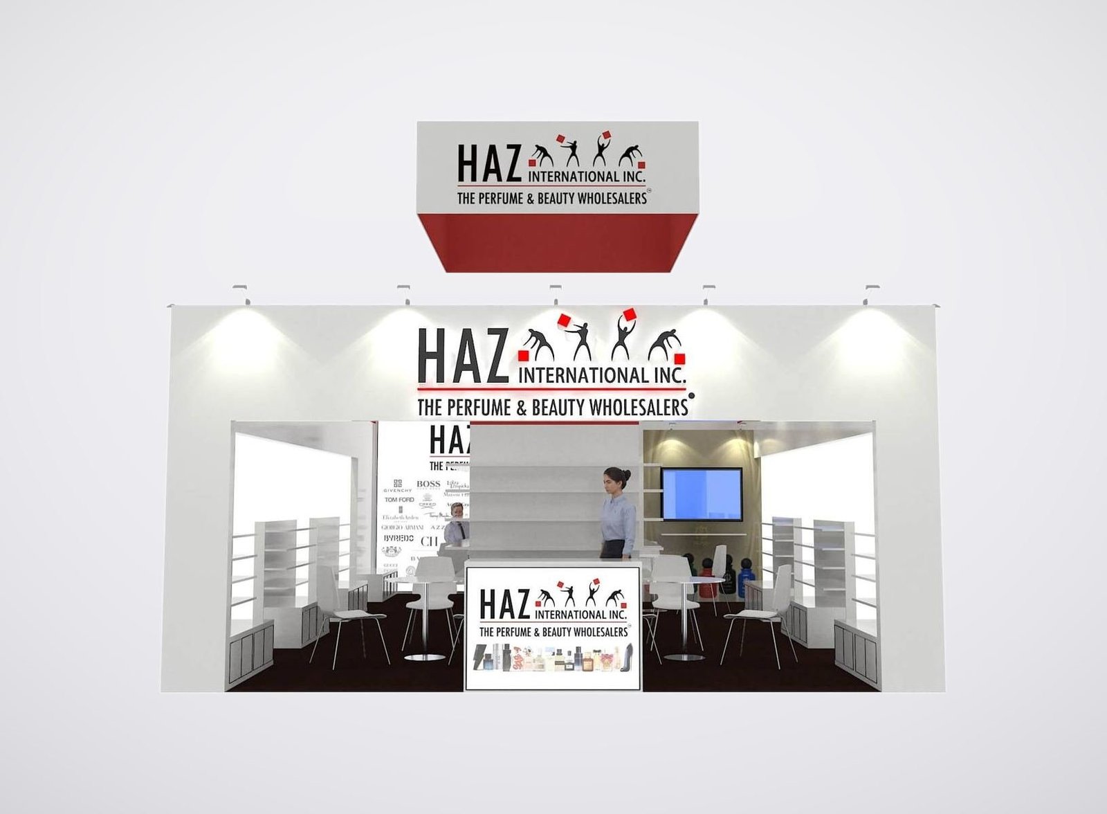HAZ 20x30 trade show booth display at ASD 2024