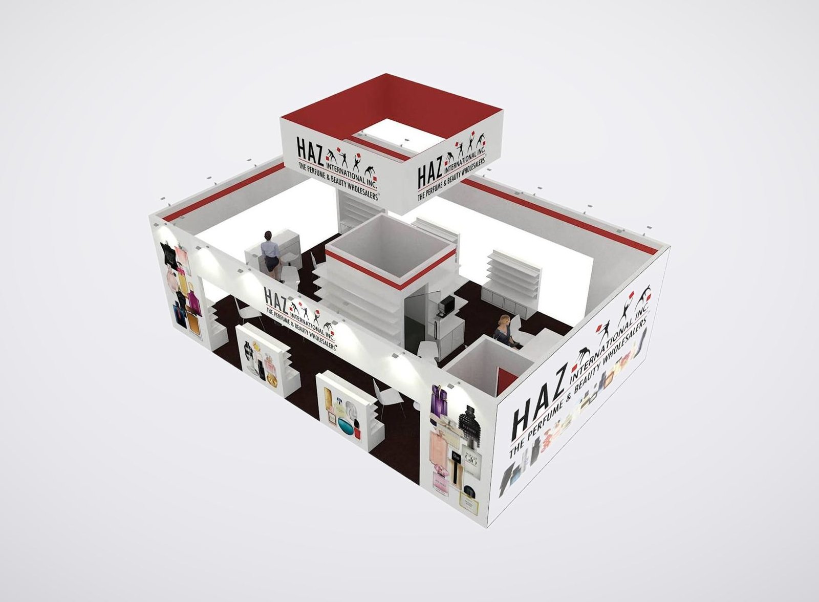 HAZ 20x30 trade show booth display at ASD 2024