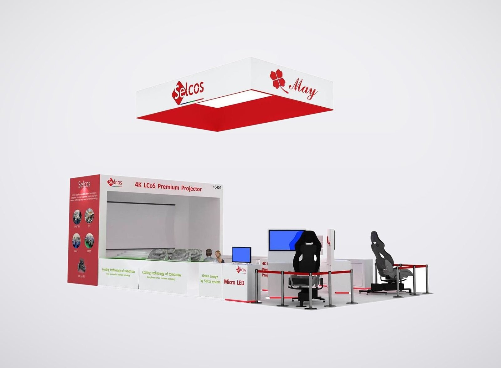 MAY 20x30 trade show booth display at CES 2024