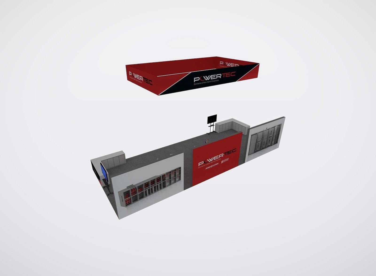 PowerTec 20x50 trade show booth display at MINExpo 2024