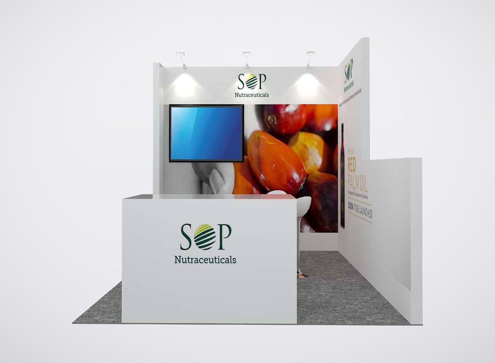 SOP 10x10 trade show booth display at SSW 2019