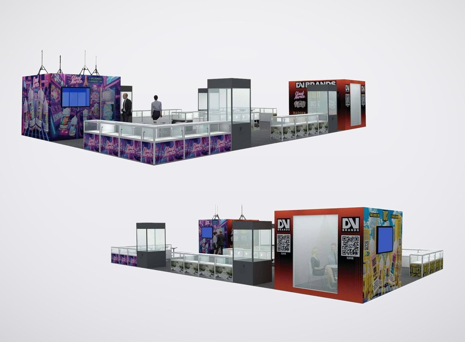 TWIST 30x50 trade show booth display at TPE 2024