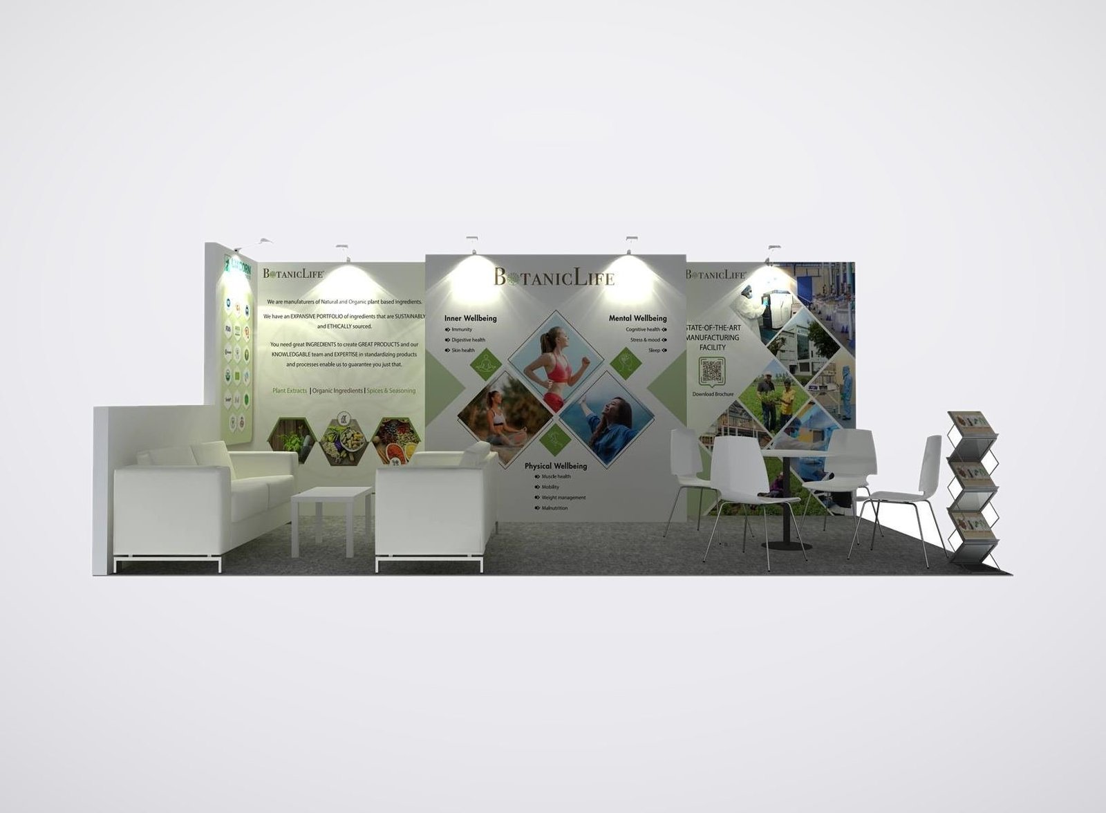 Unicorn 10x20 trade show booth display at SSW 2024