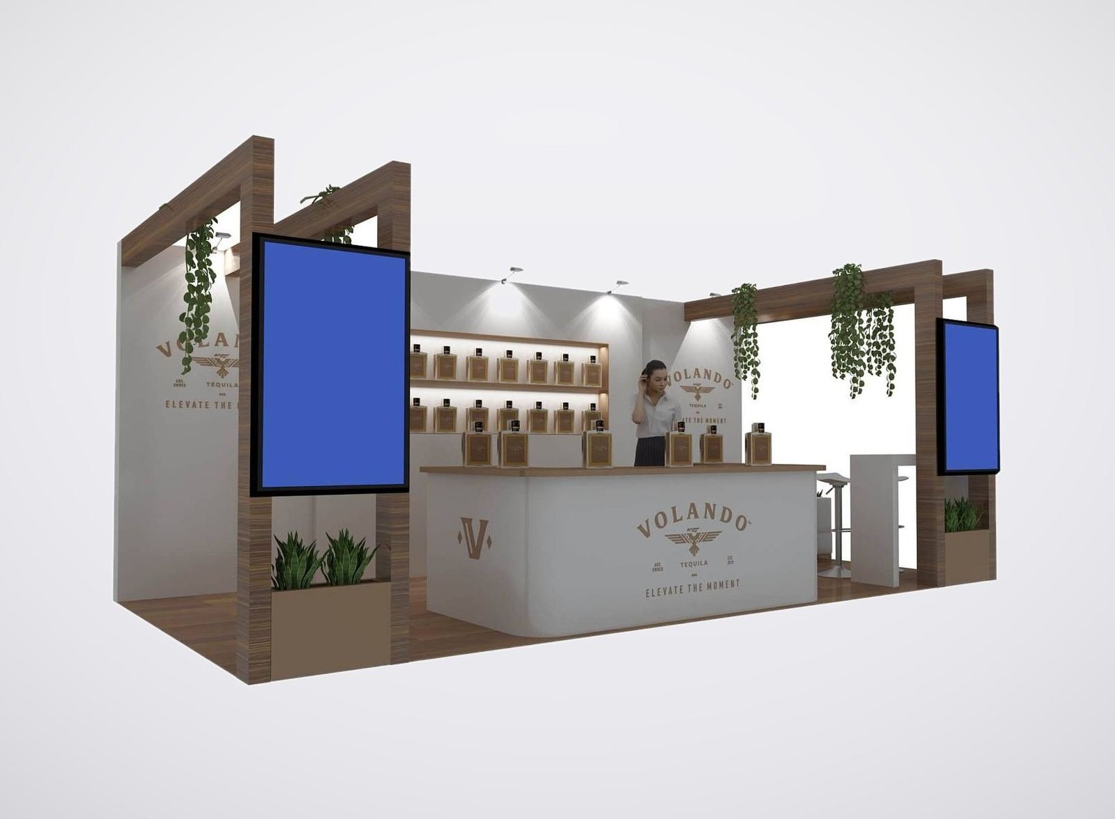 Volando 10x20 trade show booth display at Access LIVE 2024