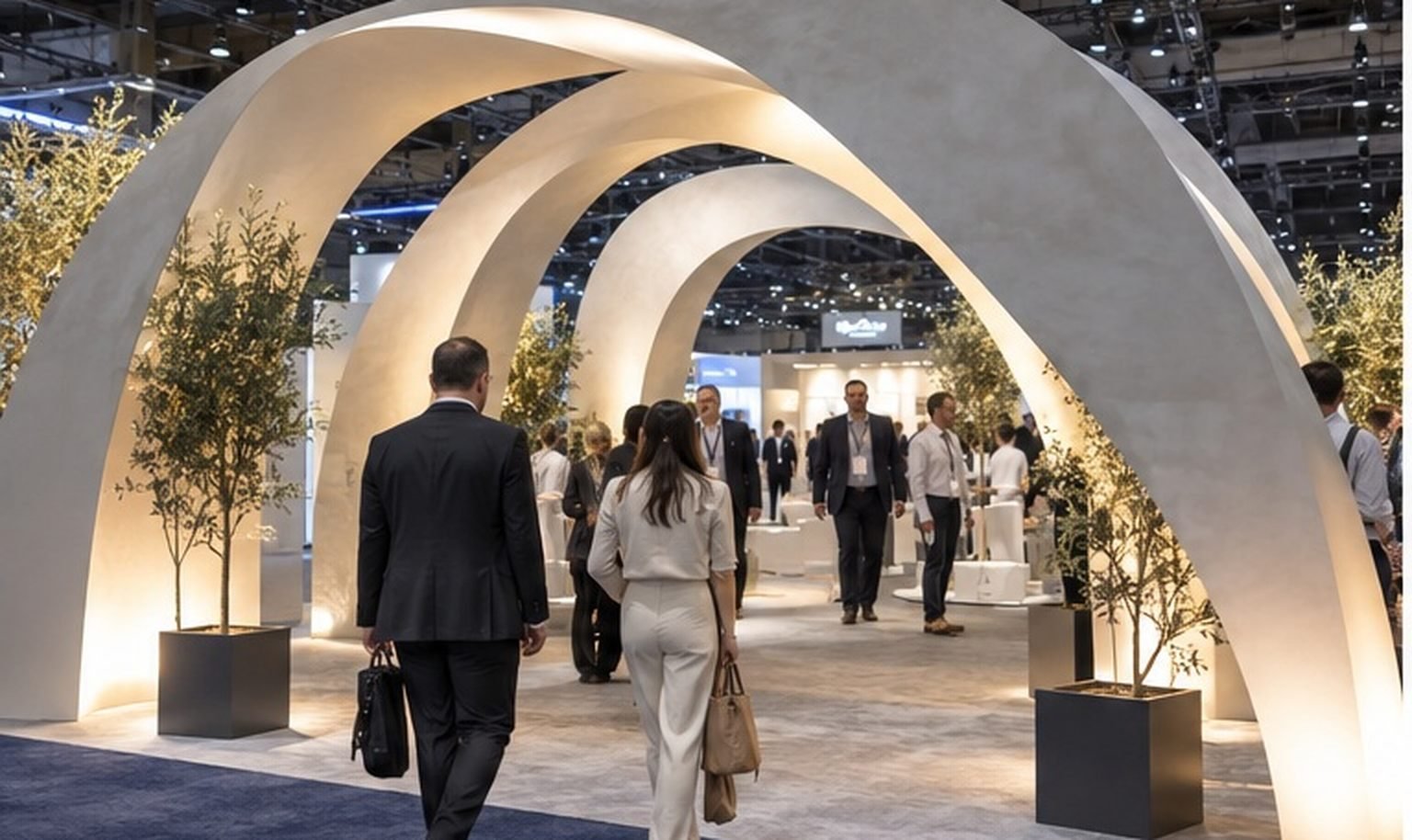 20x40 Trade Show Island Booth Rental related trade show booth option