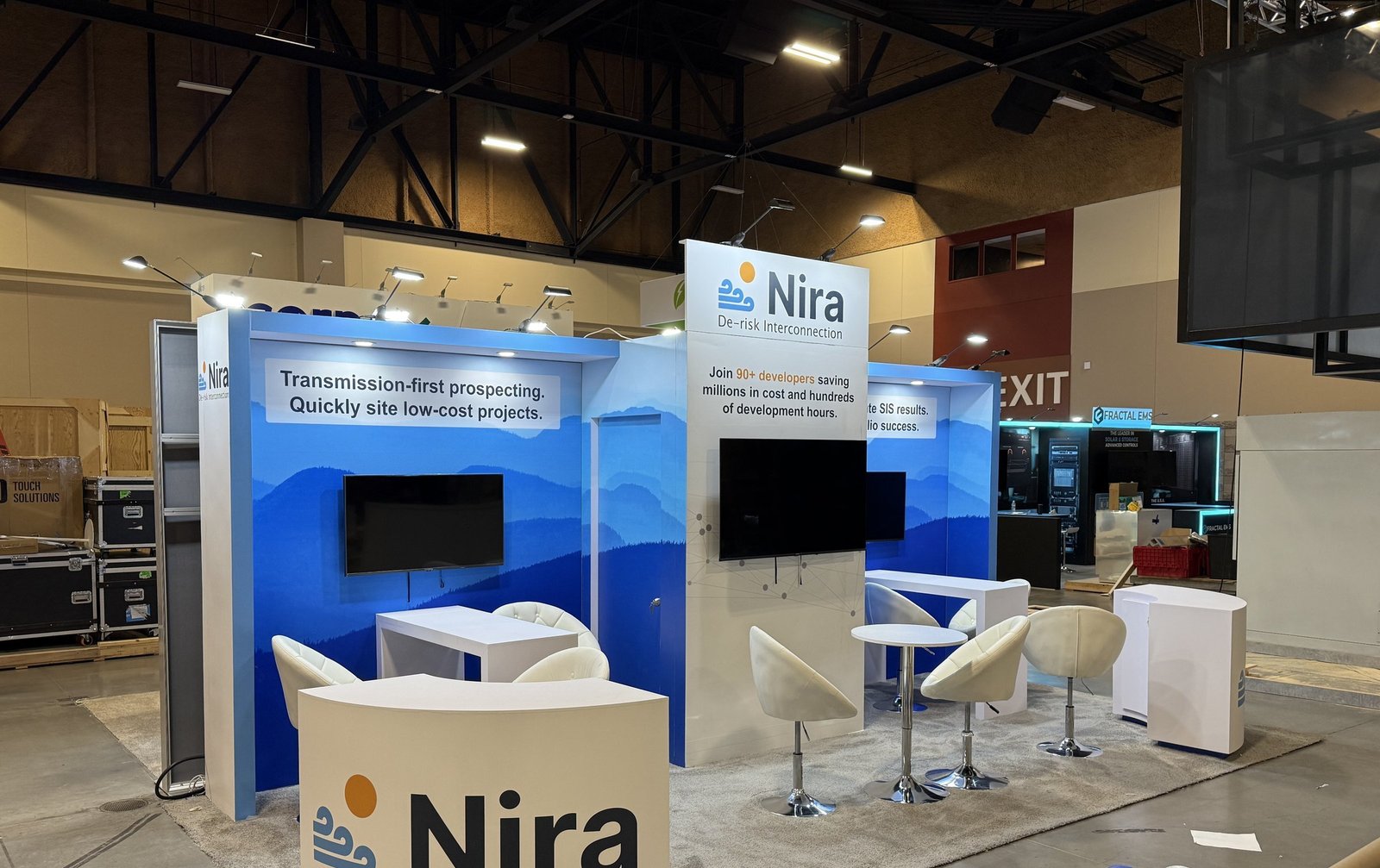 Nira 10x20 CLEANPOWER 2025 trade show booth display