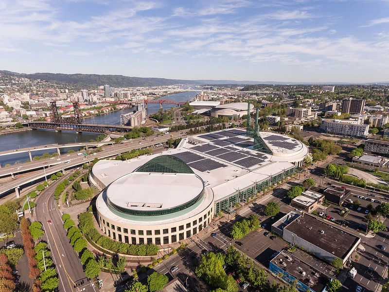 Oregon Convention Center in Portland, Oregon, Oregon