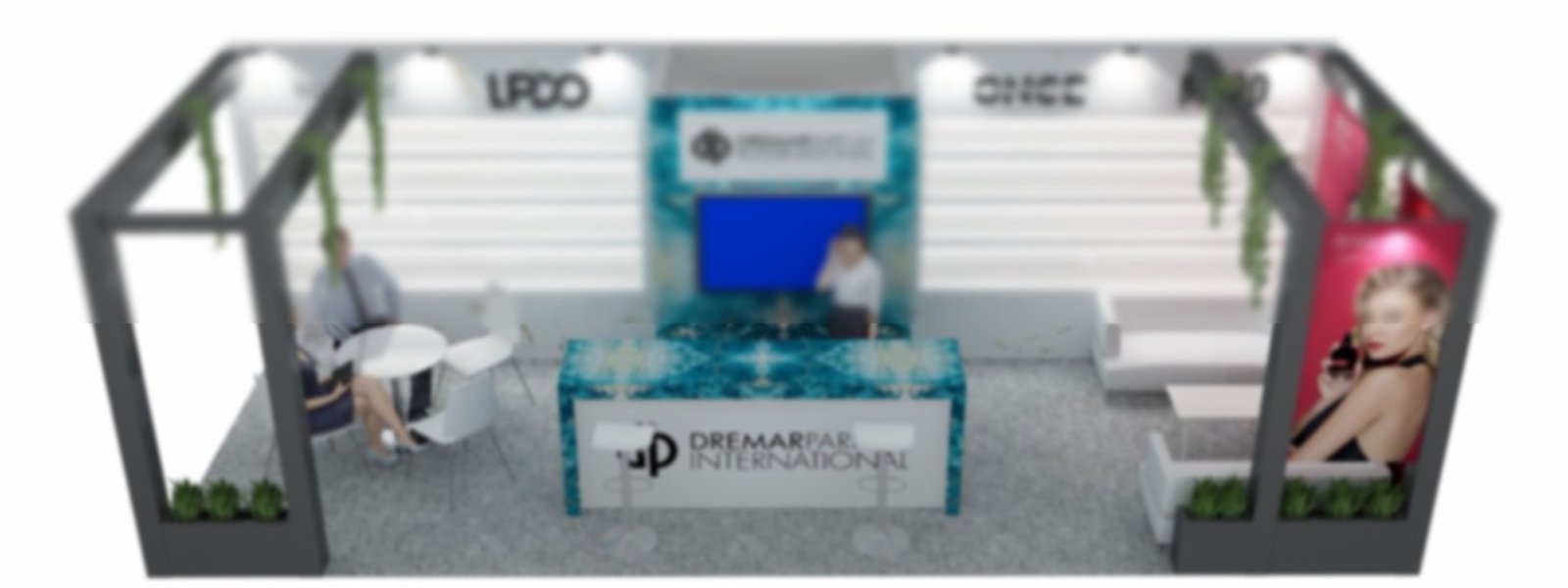 printing united expo booth rental trade show booth planning scene