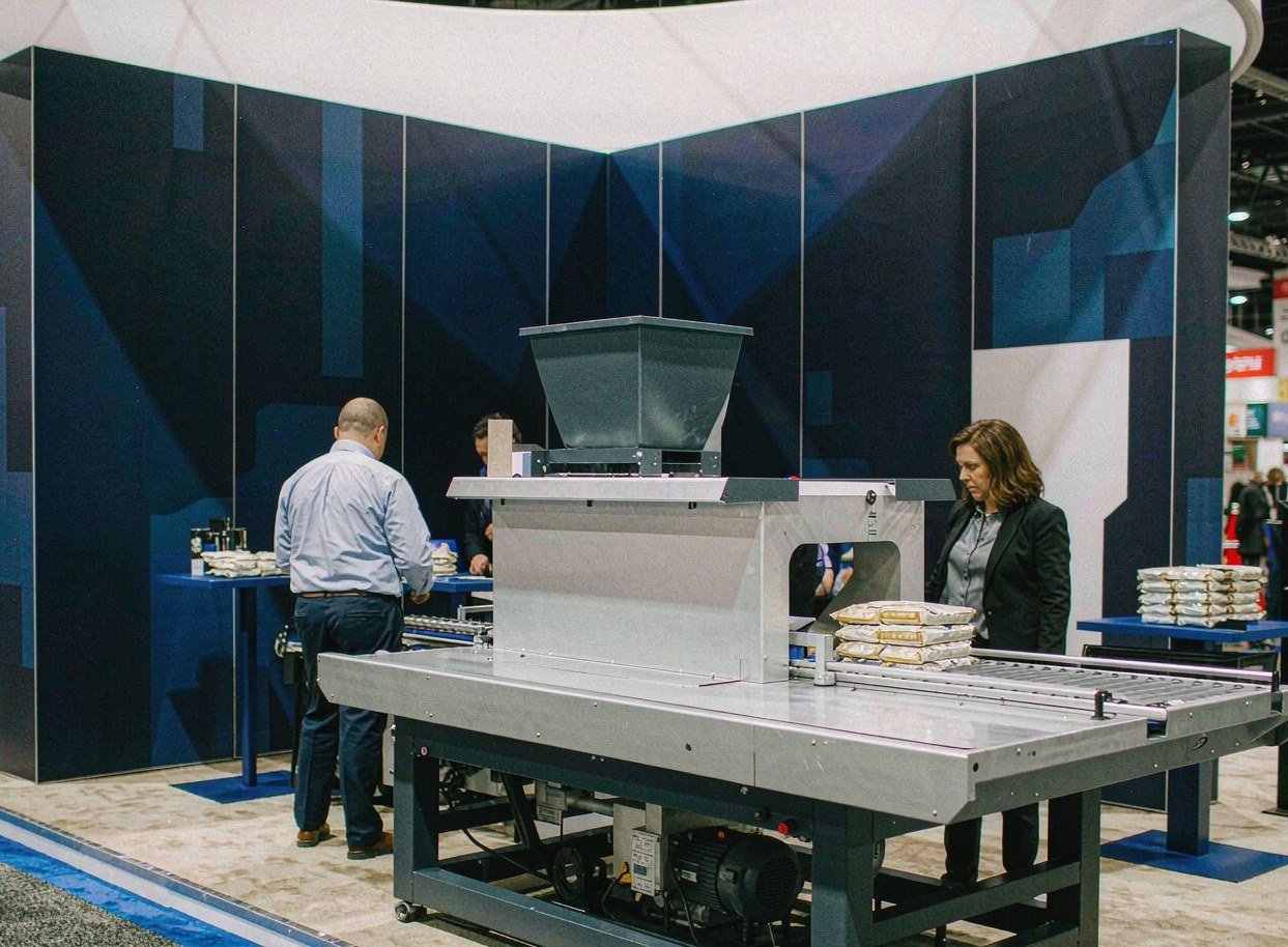 Senzani — 20×30 Exhibit at PACK EXPO 2025 - New Orleans trade show booth rental