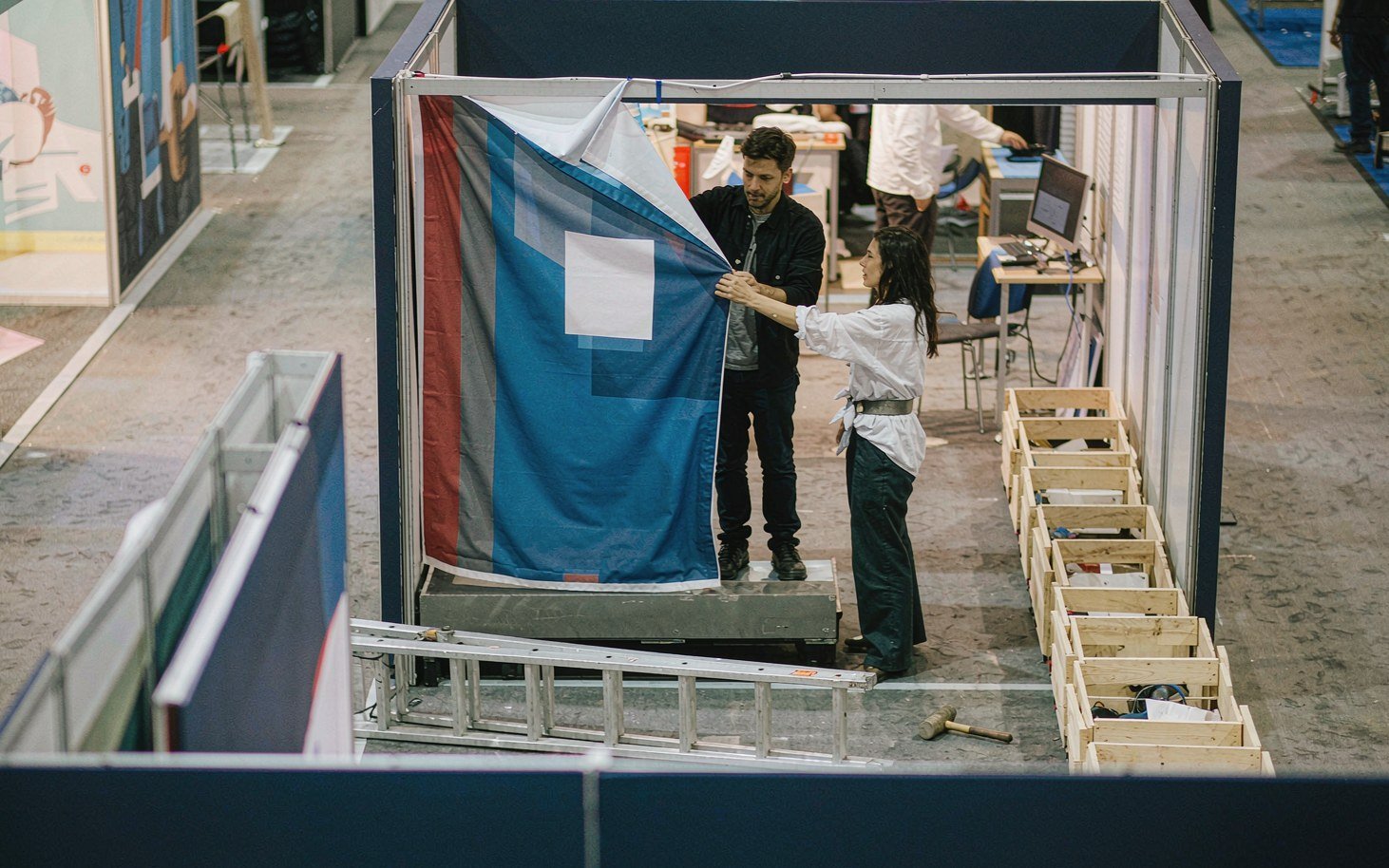 Keep Design, Production and Field Scope Connected - King Exhibits production support for a Atlantic City exhibit