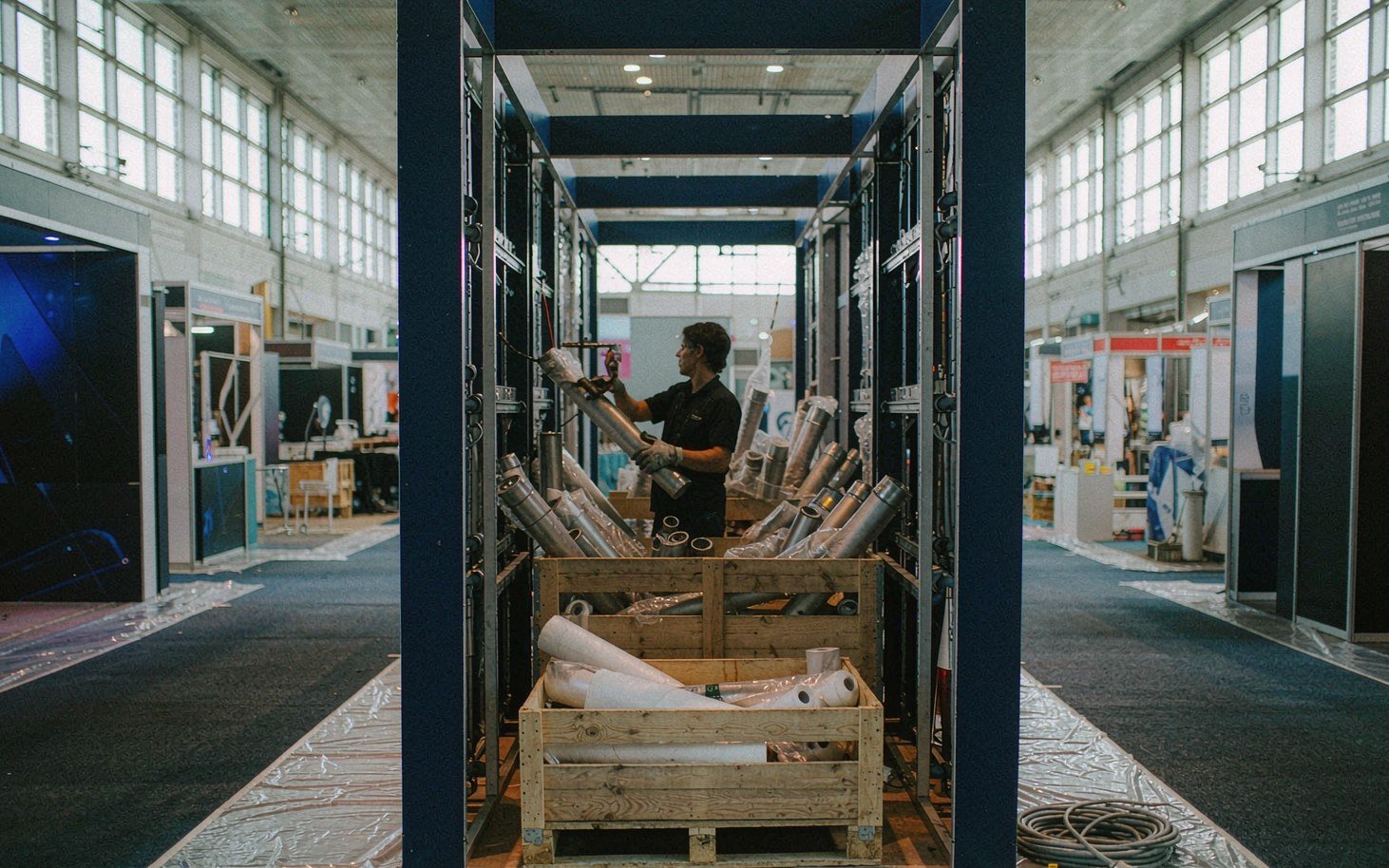Keep Design, Production and Field Scope Connected - King Exhibits production support for a Fort Wayne exhibit