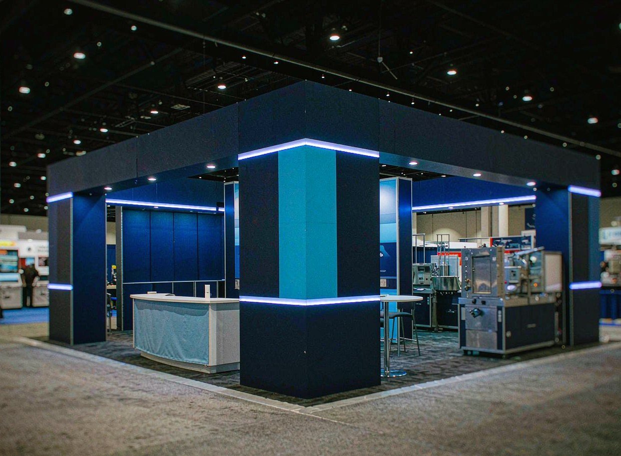 Senzani — 20×30 Exhibit at PACK EXPO 2025 - Las Vegas Convention Center trade show booth rental