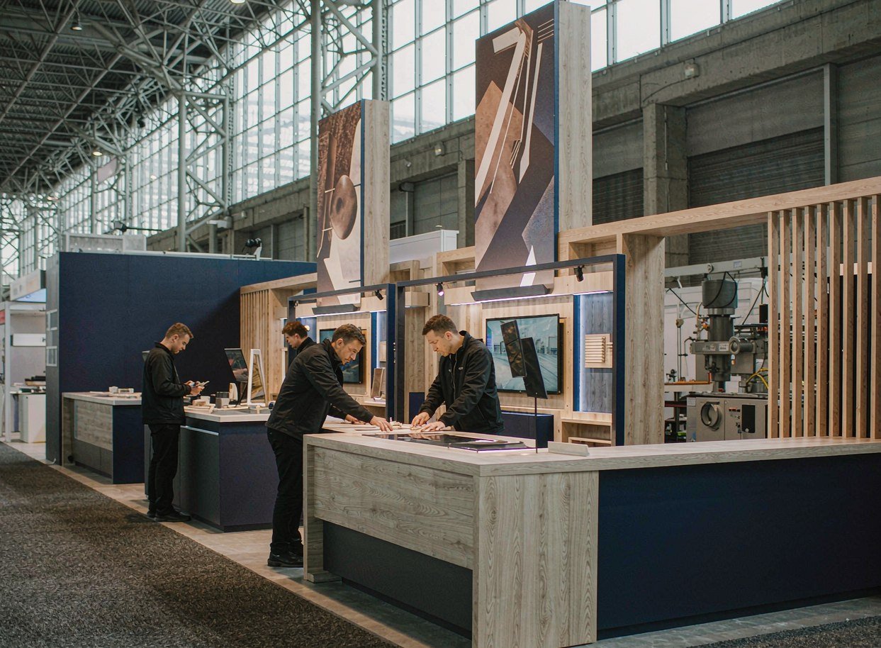 STEER — 30×30 Exhibit at NPE 2024 - Wynn Convention Center trade show booth rental