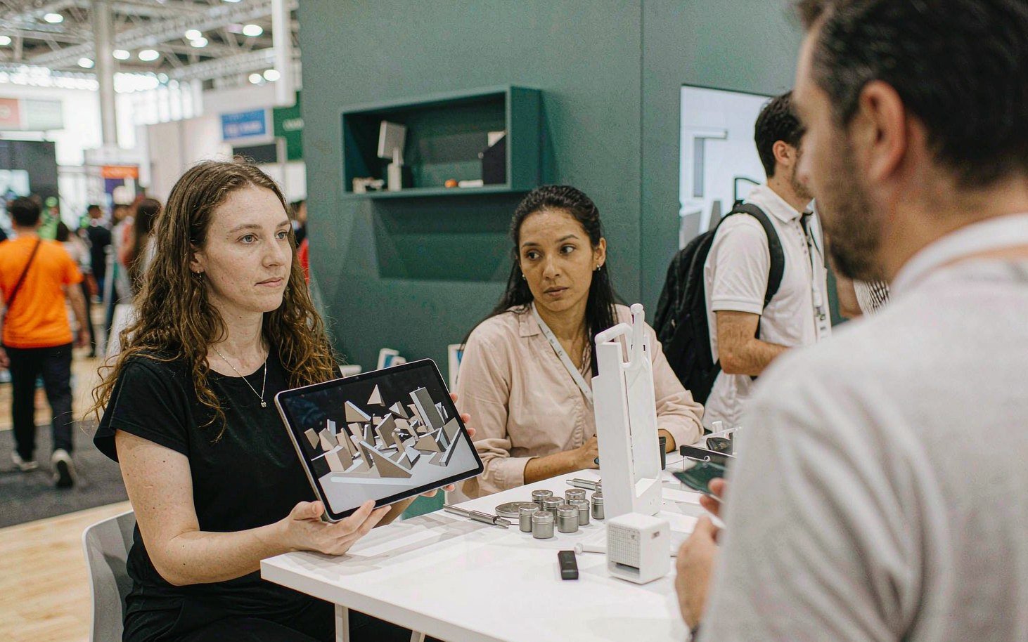 The Buyer Destination and Field Packet Can Follow One Approved Plan - Seattle Convention Center trade show exhibit