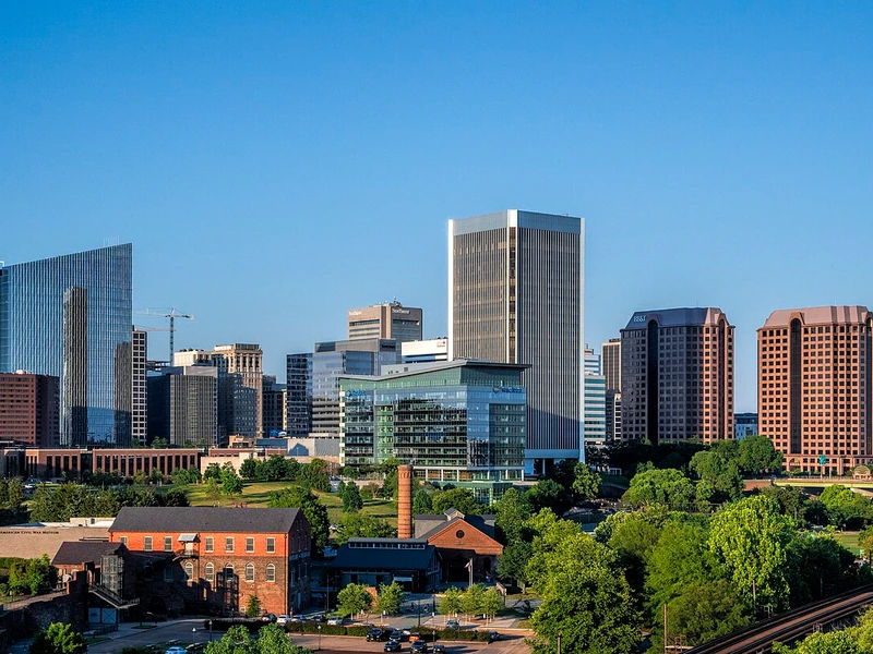 Richmond cityscape, Virginia