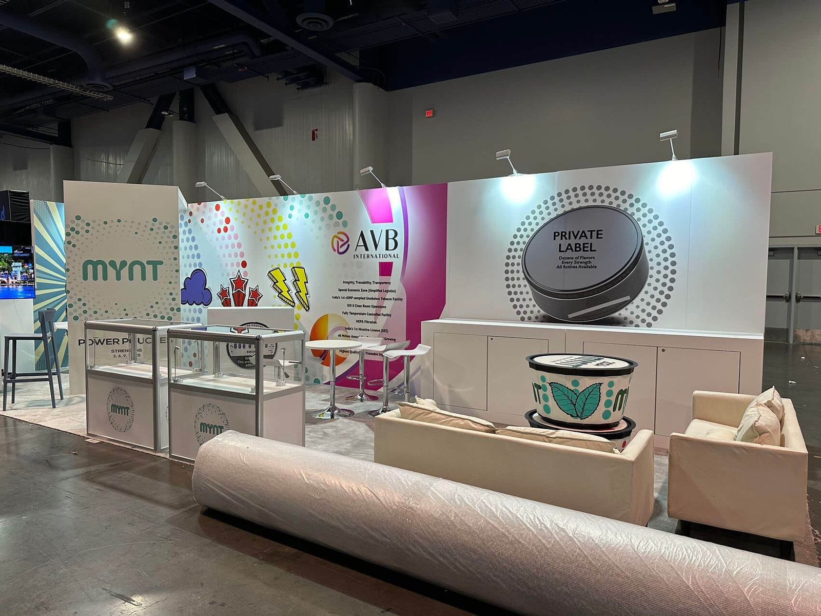 AVB 10xx30x TPE2024 trade show booth display
