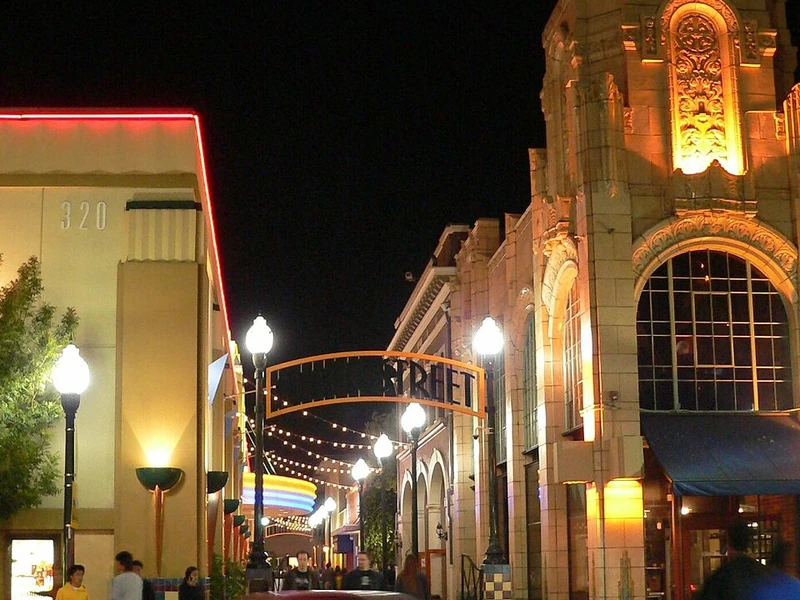 Downtown San Mateo, California