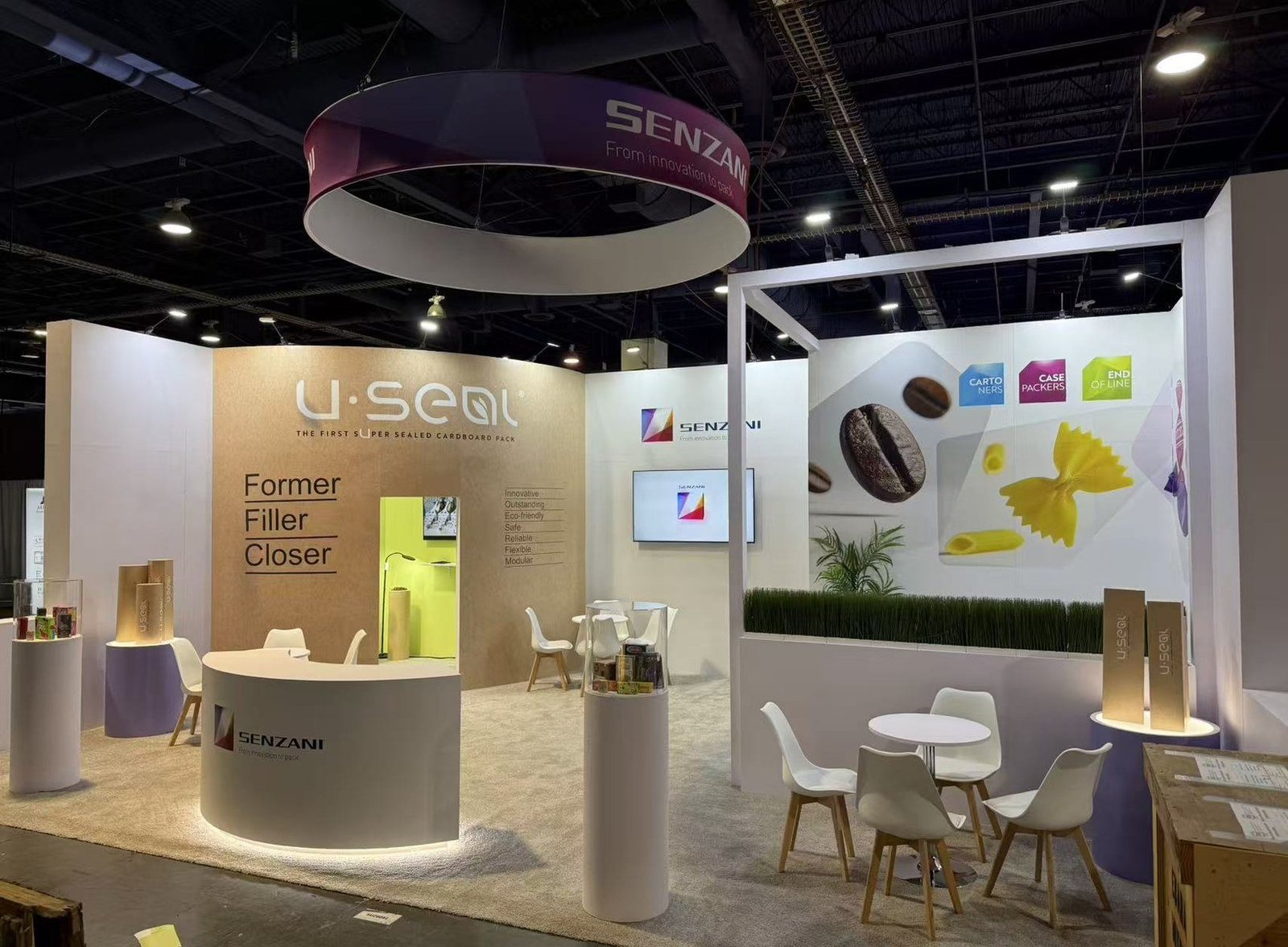 Senzani — 20×30 Exhibit at PACK EXPO 2025