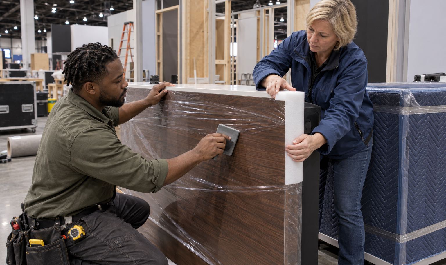Protect Finished Materials During the Build