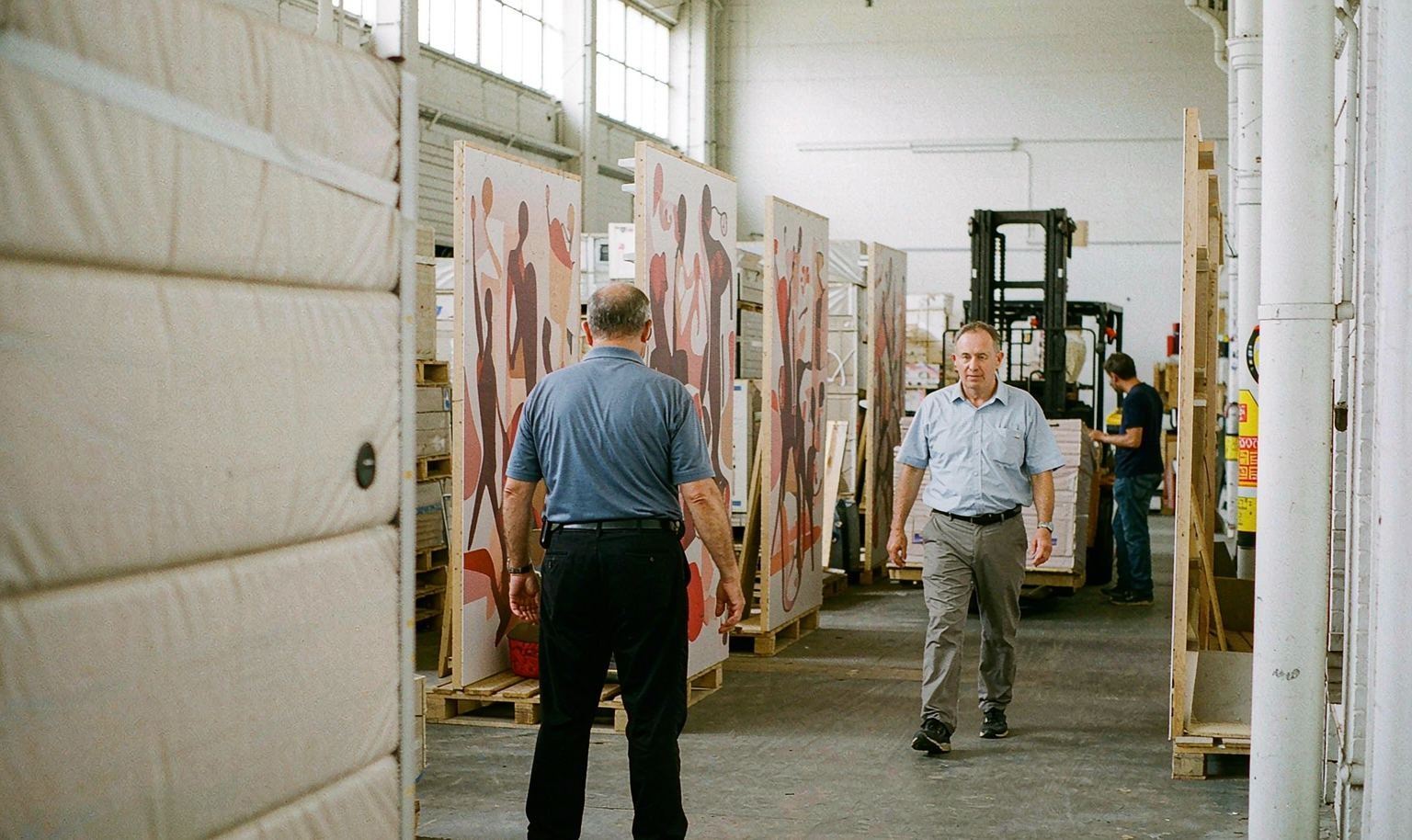 Assign the Palm Springs Finish Work Before Shipping