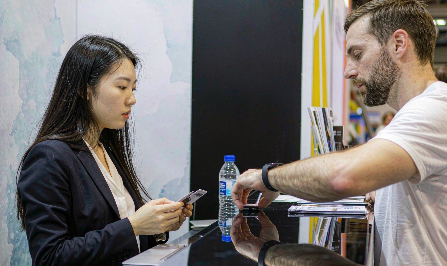Let the Booth Hand Off to a Real Meeting