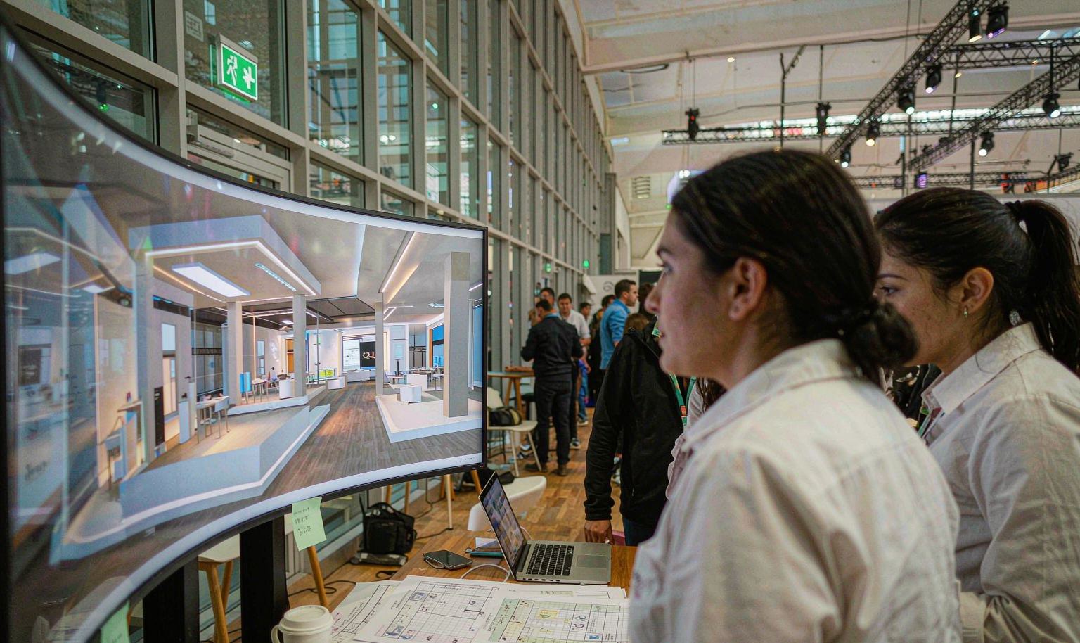 Plan the Booth for the People Working I