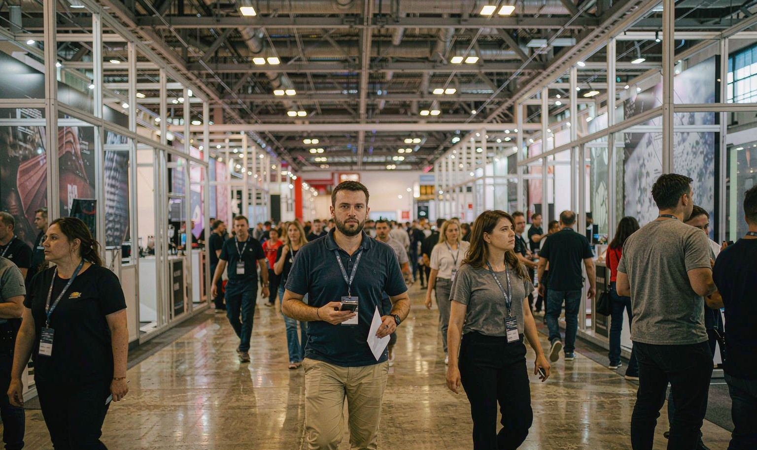 Close the Heavy-Equipment Interfaces Before the Booth Structure