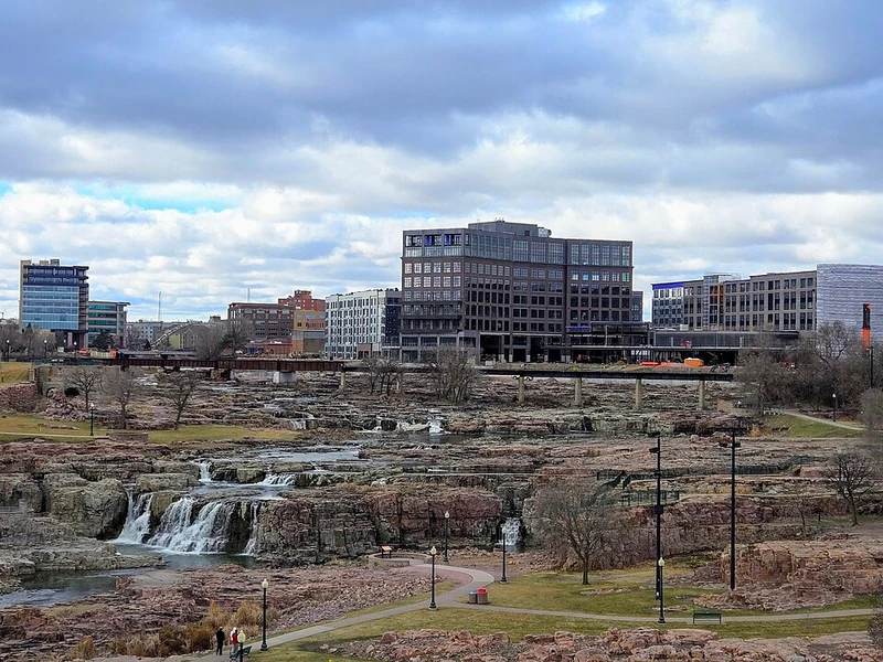 Sioux Falls cityscape, South Dakota