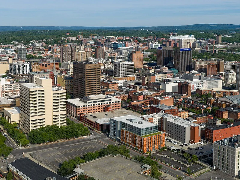 Syracuse cityscape, New York