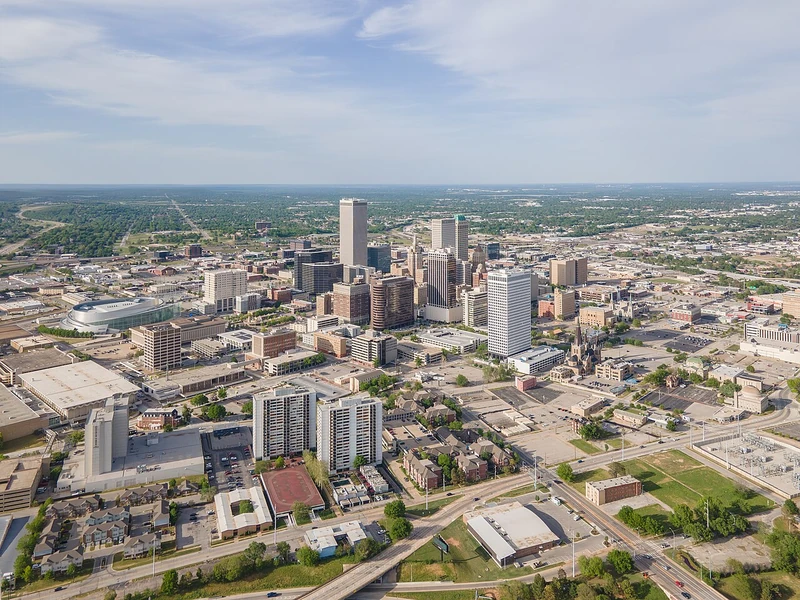 Tulsa cityscape, Oklahoma