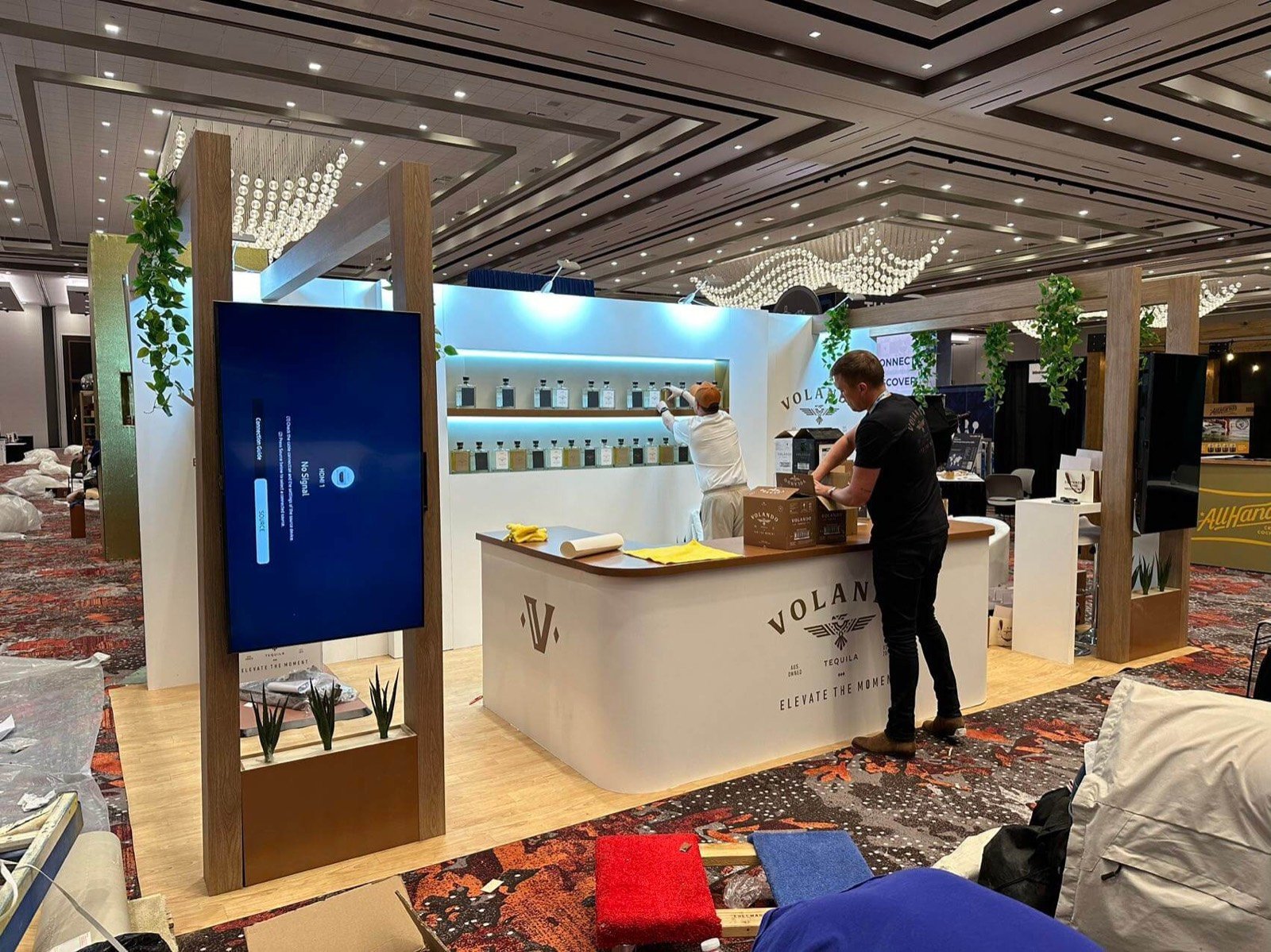 Volando 10x20 trade show booth display at Access LIVE 2024