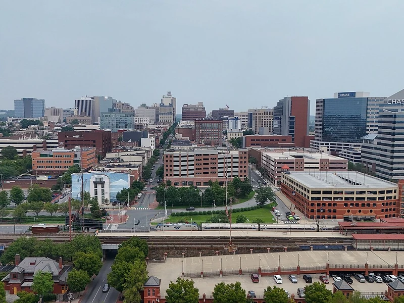 Wilmington skyline, Delaware