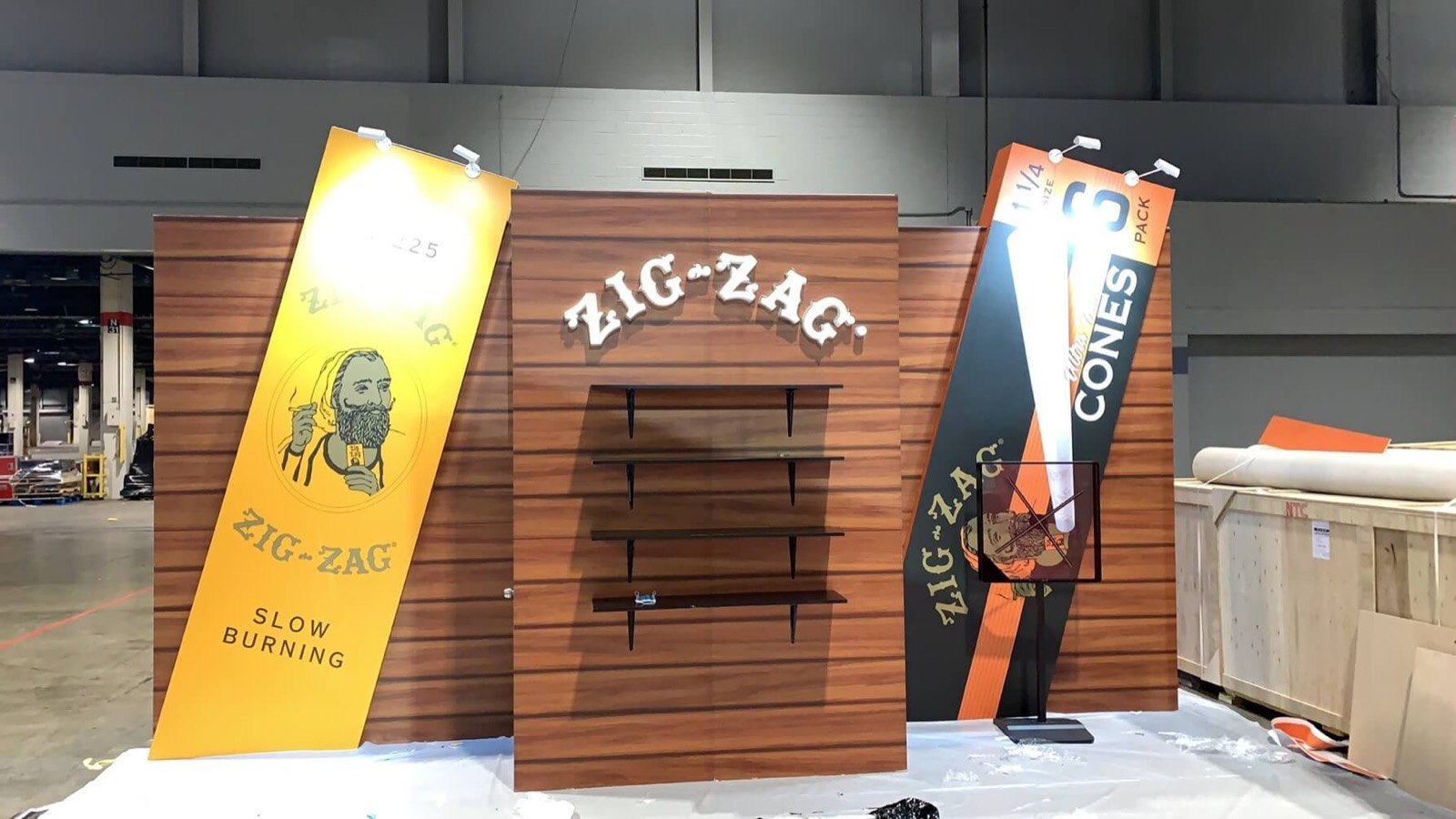 ZIG·ZAG 20x20 trade show booth display at NACS 2021